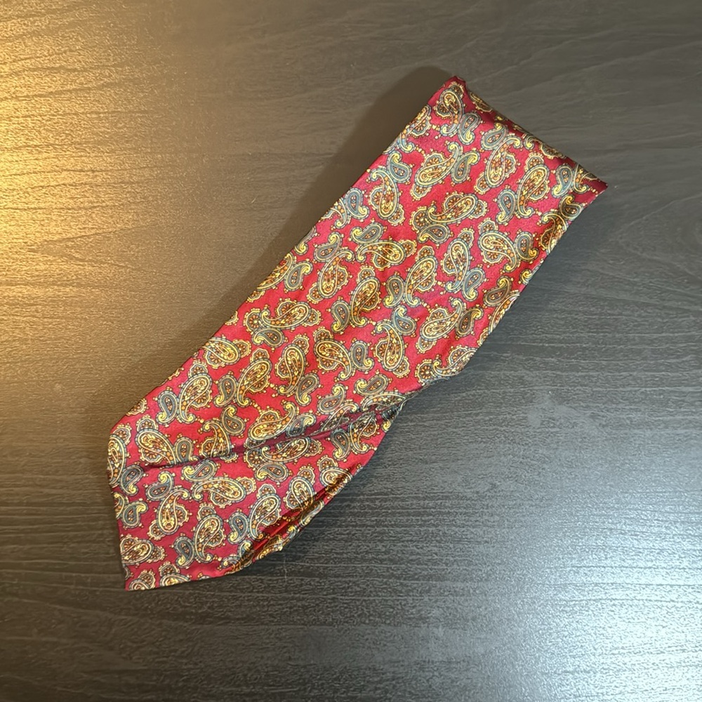 Vintage Cervino Classic Silk Tie
